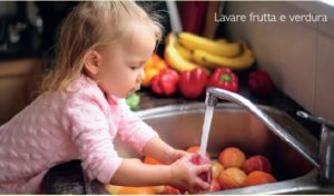 Lavare la frutta
