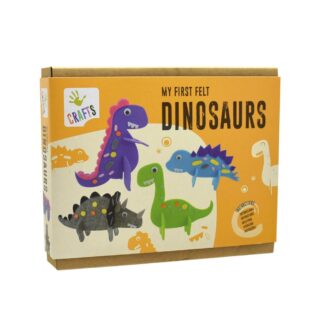 DINOSAURI IN FELTRO DA COSTRUIRE E DECORARE