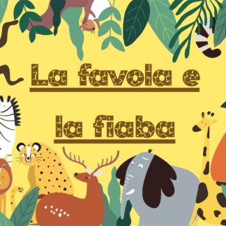 PDF La favola e la fiaba mappa concettuale per bambini di 7+ anni