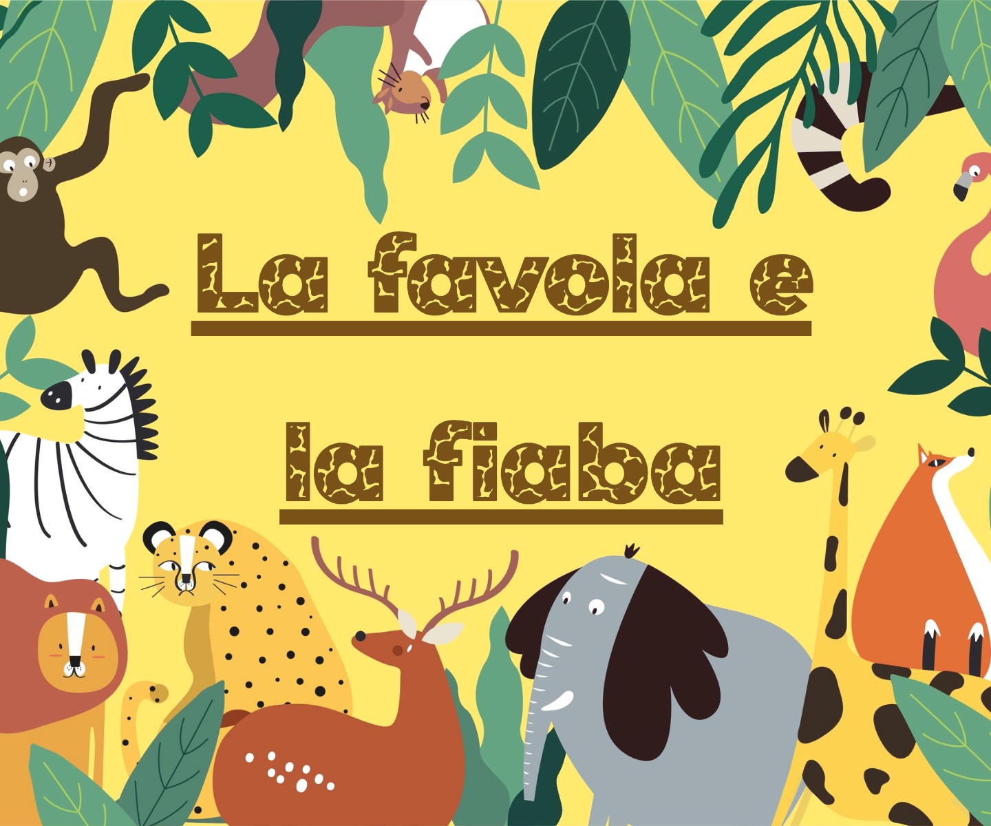 PDF La favola e la fiaba mappa concettuale per bambini di 7+ anni -  Montessori 4 You - Store Online