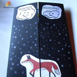 Lapbook e Attività Bilingue INVERNO – WINTER ITA-DEU