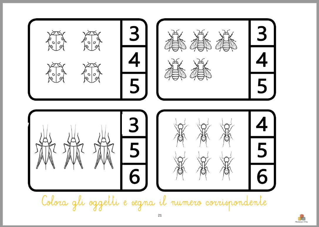 GIOCO MONTESSORI IL CORPO UMANO 3/6 ANNI