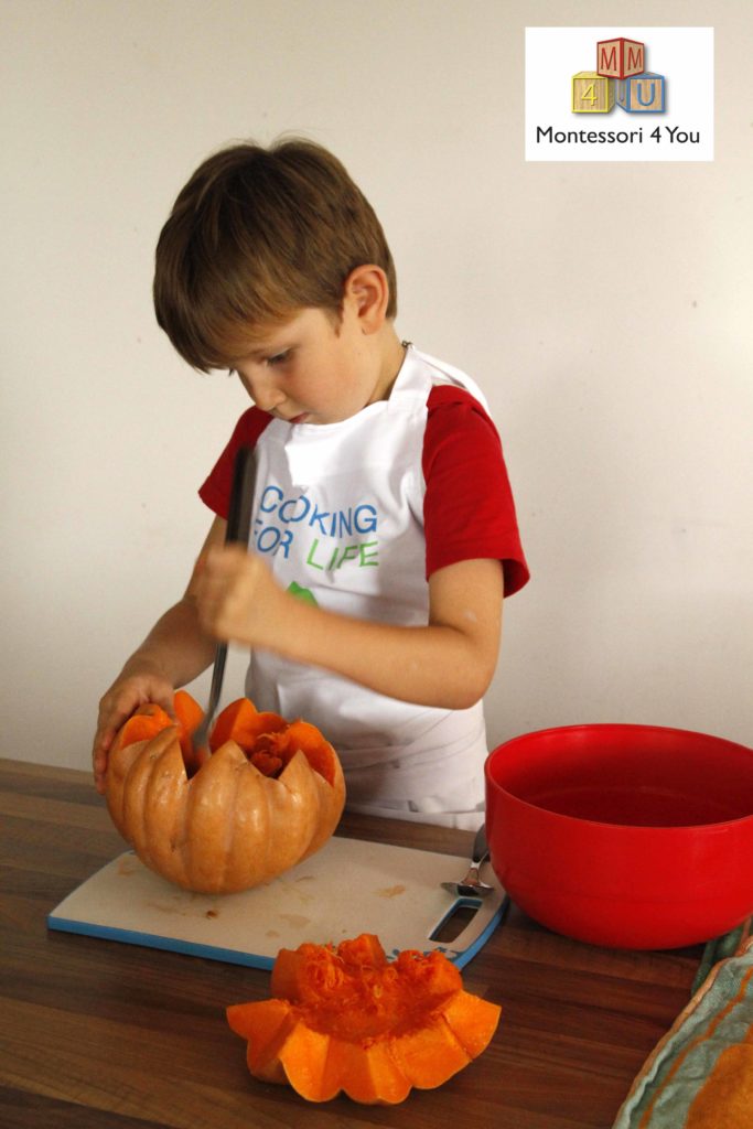 attività zucca halloween