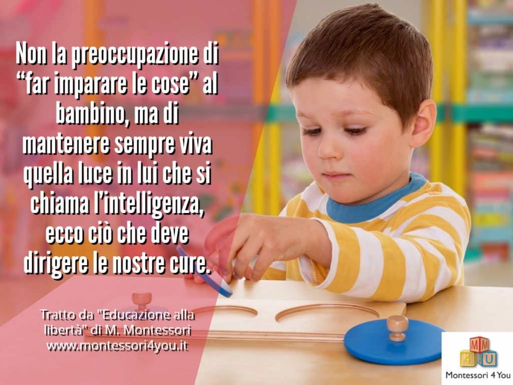 Maestro interiore montessori