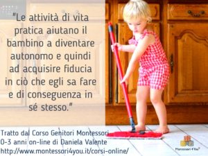 attività di vita pratica montessori