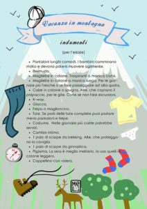 Attività da fare in montagna 3-6 anni