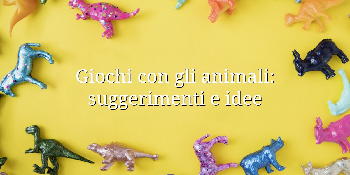 Animali con espressioni idiomatiche