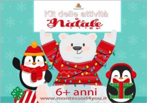 kit di natale montessori