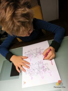 kit di natale montessori