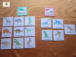 Laboratorio e kit attività dinosauri 3-6 anni
