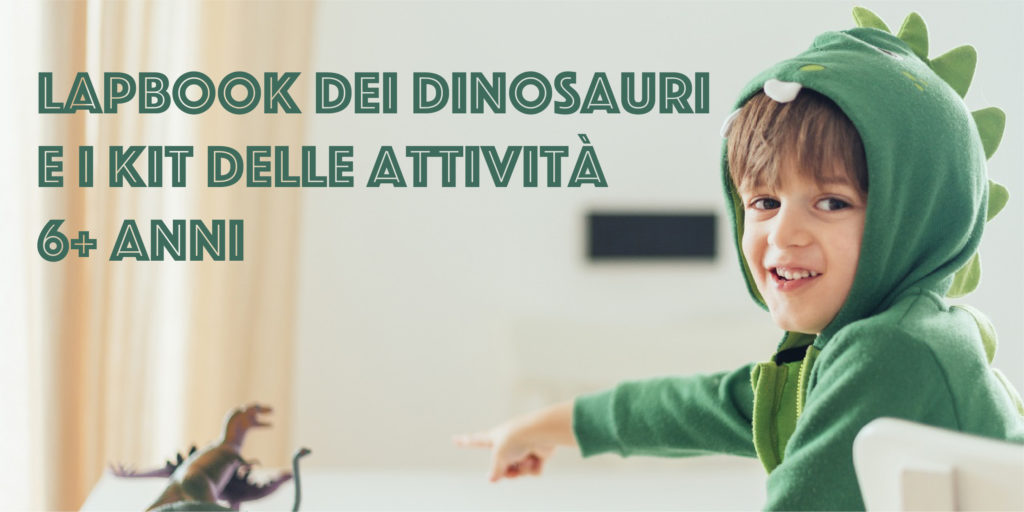 Lapbook dei dinosauri e kit delle attività 6+ anni